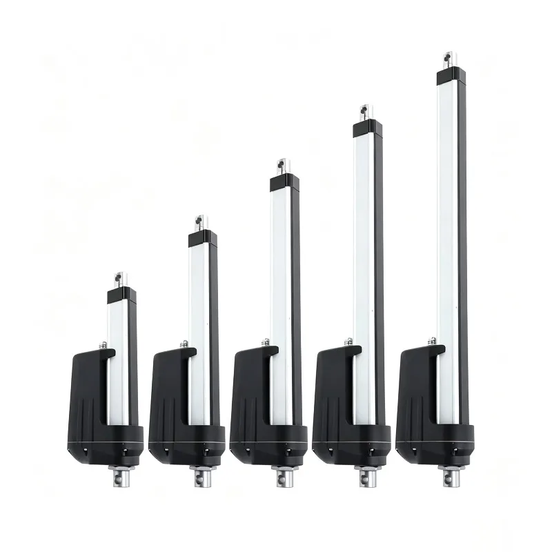 HAKIWO 12V 24V 12000N IP66 Linear Actuator 550mm 600mm 700mm 800mm 900mm 1000mm Stroke Solar Tracker Motorisation of Door