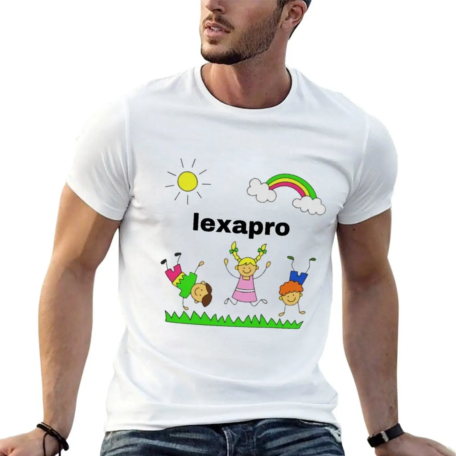 

lexapro T-Shirt t shirts for man cotton man t shirt graphic T-Shirt
