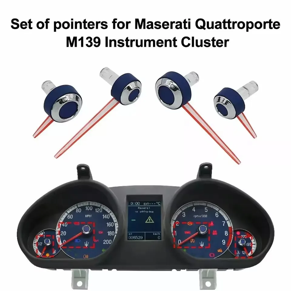 A Set of pointers for Maserati Quattroporte M139 Instrument Cluster