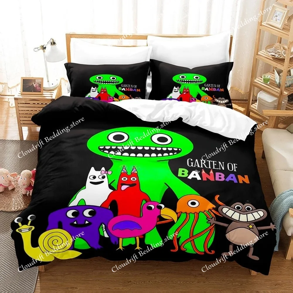 

Garten Of B-Banban Bedding Set Cartoon Bed Linen Gift For Boys Kids Girls Home Decor Single Twin Full Size Cute Duvet Cover Sets