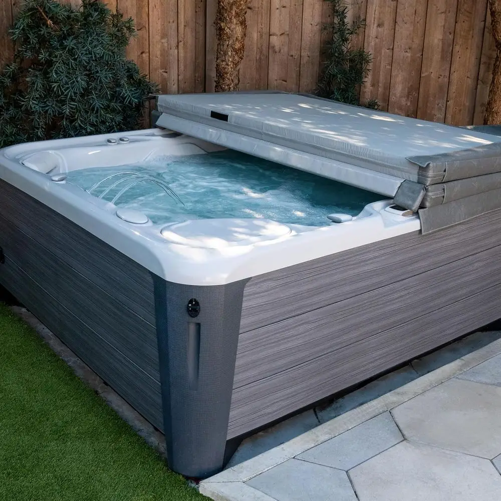 The Cover Guy Premium Hot Tub Cover | Custom Made Replacement Spa Cover | Energy-Saving Hot Tub Covers Built or All Climates | 6