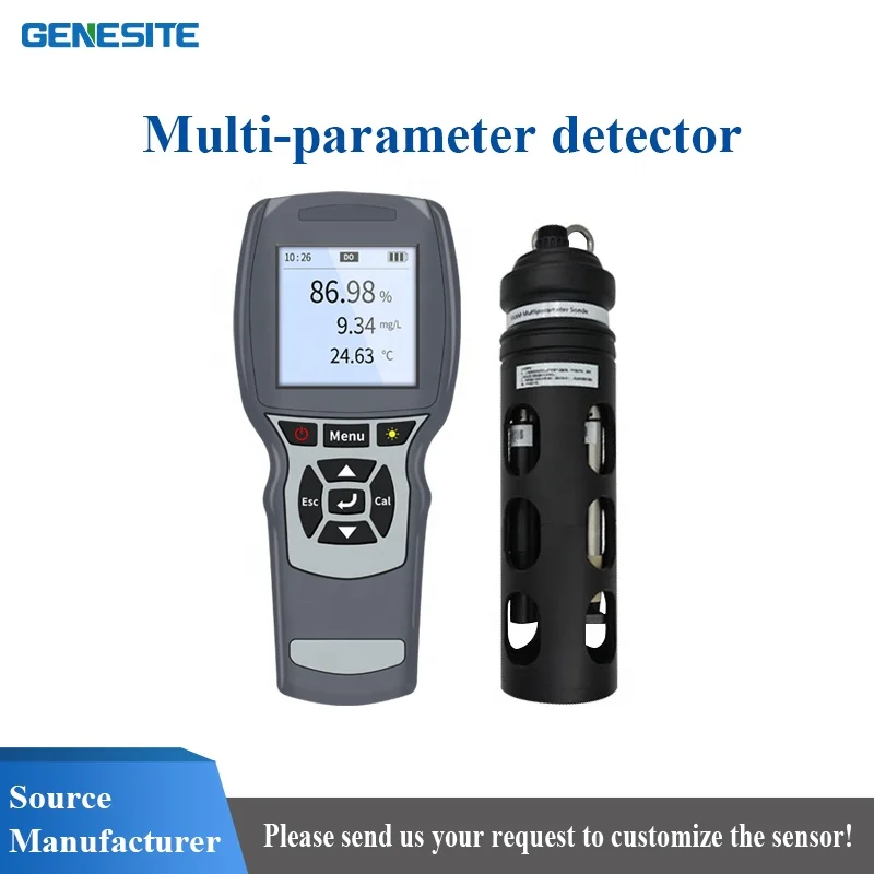 Portable Multiparameter Water Quality Analyzer Meter Lab Water Quality Device pH TDS EC DO Dissolved Test