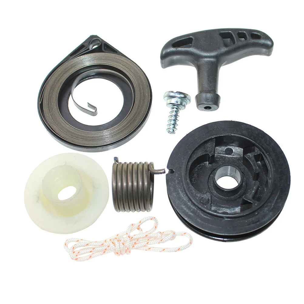 Recoil Starter Pulley,Rewind Spring,Rope For EchoCS-260T CS-260TES CS-2600ES CS-270TES CS-271T CS-280TES CS-281WES P022006220