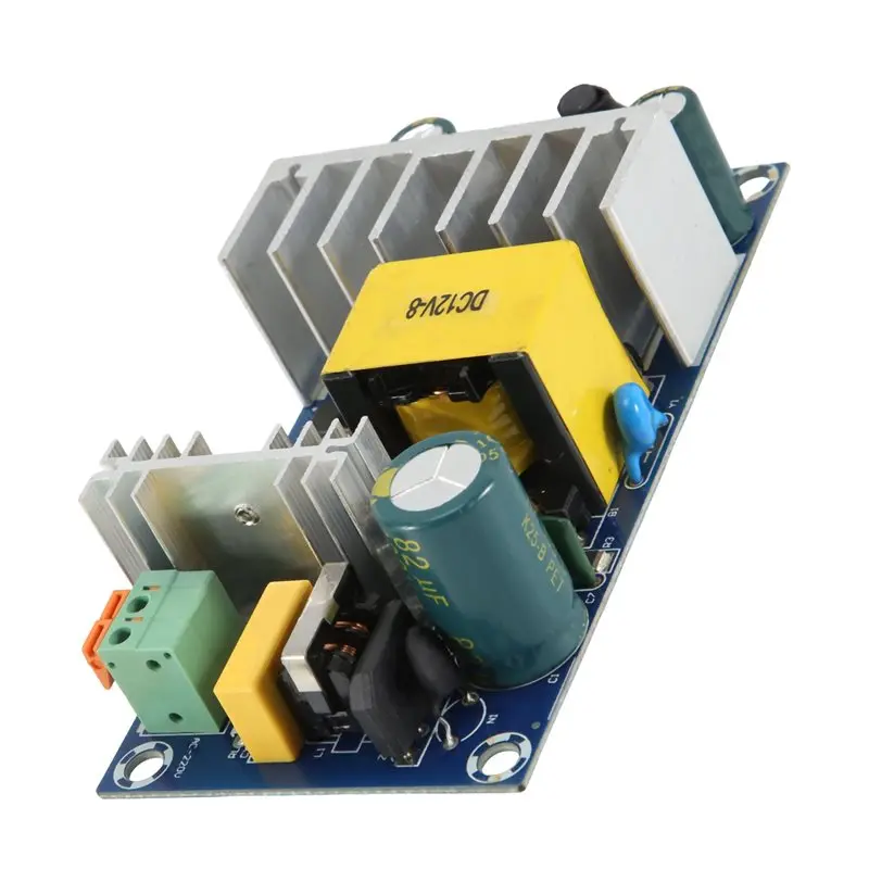 B50C 12V 8A Switching Power Supply Board Module 100W High Power Power Supply Bare Board AC85-265V To DC 12V Board Module Durable
