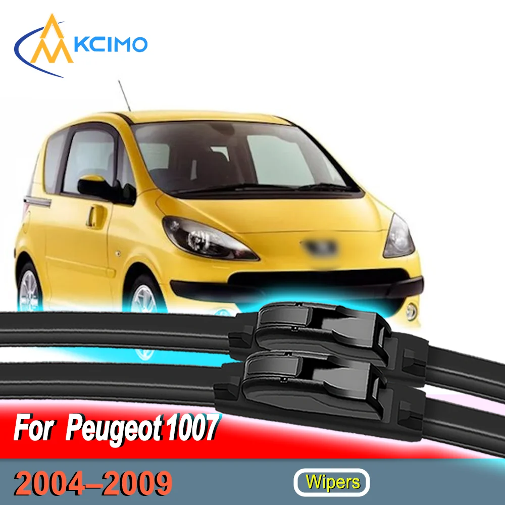 

2PCS Wiper Blades for Peugeot 1007 2004-2009 Front Windshield Accessories 2009 2008 2007 2006 2005 2004 Year