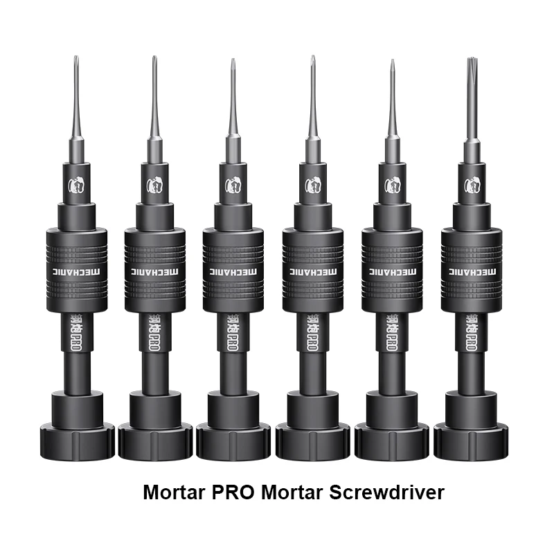 MECHANIC Mortar Pro Air Max Magnetic Screwdriver Set for Mobile Phone Repair 1.5 1.2 Penta 0.8 Triangle 0.6 Bolt Driver Kit