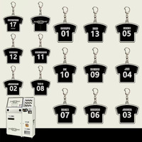 KPOP ST Album RIGHT HERE Keyring Pendant JEONGHAN JOSHUA HOSHI THE8 Japan Tour Jerseys Team Uniforms Acrylic Keychain Fans Gifts