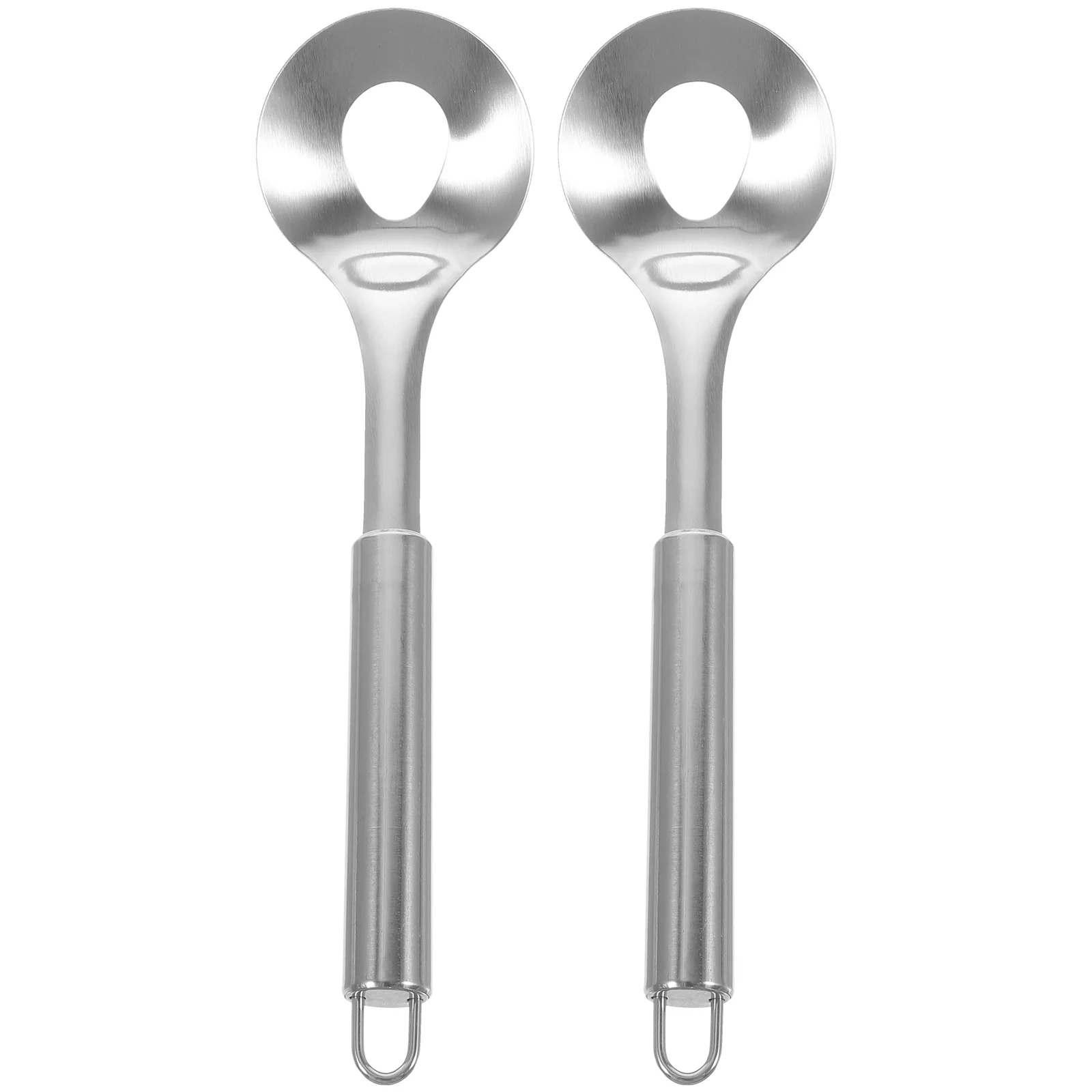 

2 Pcs Meatball Spoon Meatballs Maker Swizzle Machine Cookie Stencils Kitchen Ware Spoons Small Tools