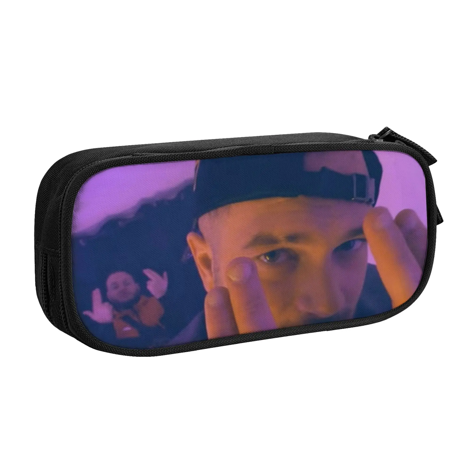 Jul Rapper Singer Pencil Cases Classic   Pen Box Bags for Student Big Capacity School Supplies Gift Pencilcases