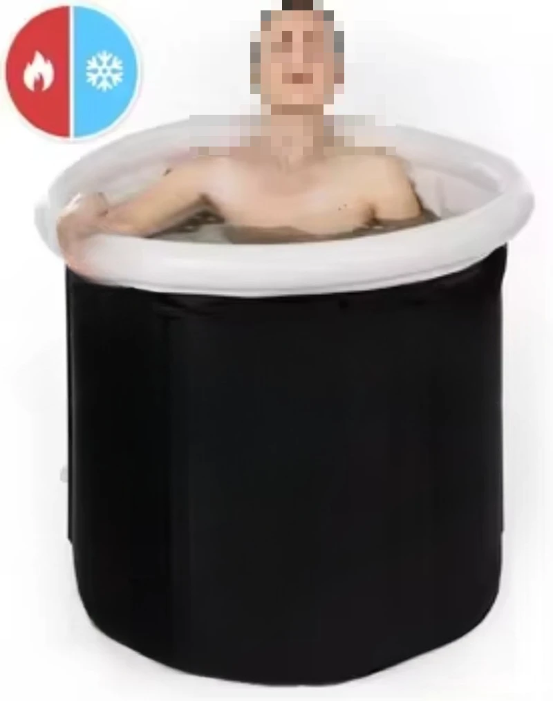 The manufacturer supplies thermal insulation ice bath bucket cold plug recovery inflatable ice bath chiller 0 degrees