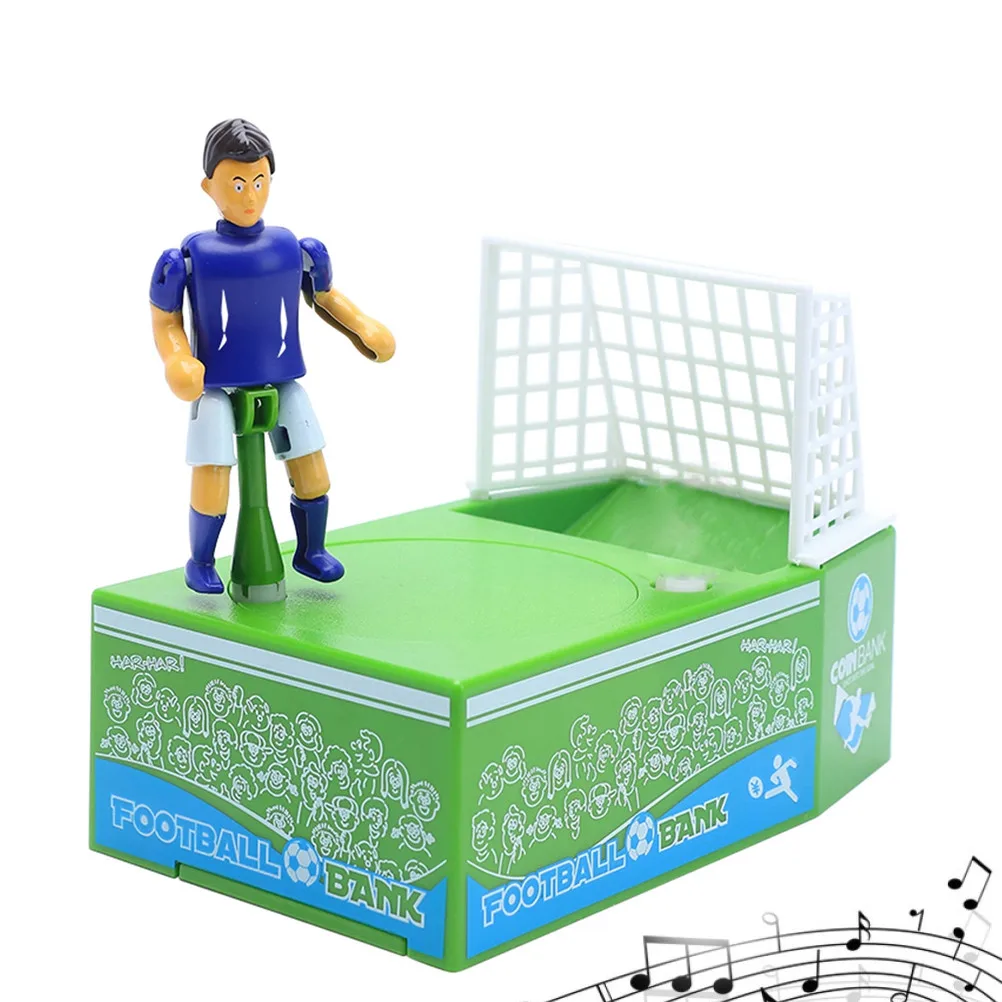 

Football Coin Bank Soccer Player Automated Money Saving Box For Kids Unique Piggy Banks Gift For Birthday Halloween