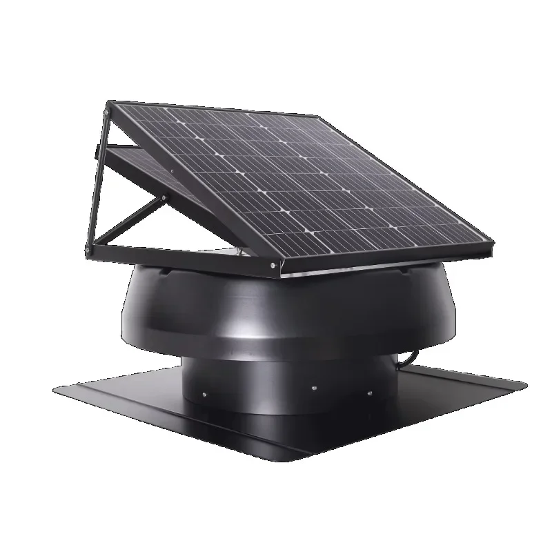 Patented Design Heat Exhaust 14inch 60W Solar Attic Roof Ventilation Vent Fan Home Factory Use