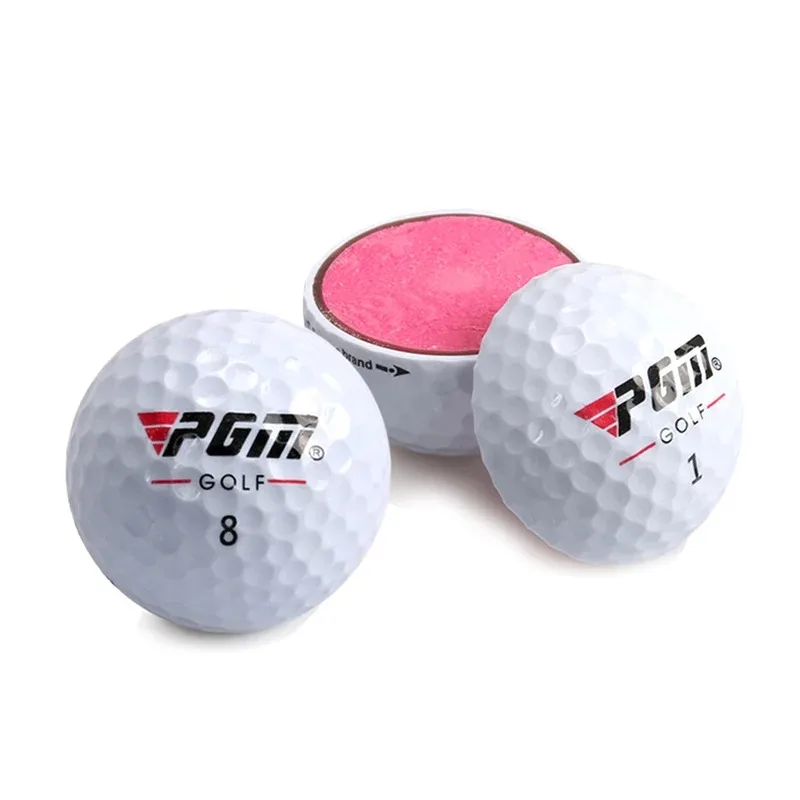 PGM Original Golf Ball Three-layer Match Ball Gift Box Package Golf Ball Set 12pcs Set 3pcs Set Game Use Ball