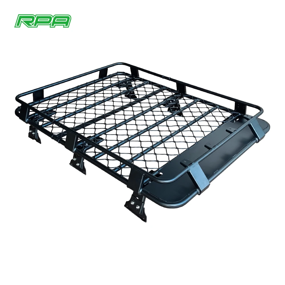 

4X4 Off Road Universal Aluminum Roof Rack Removable SUV Luggage Basket Cargo Carrier Rack