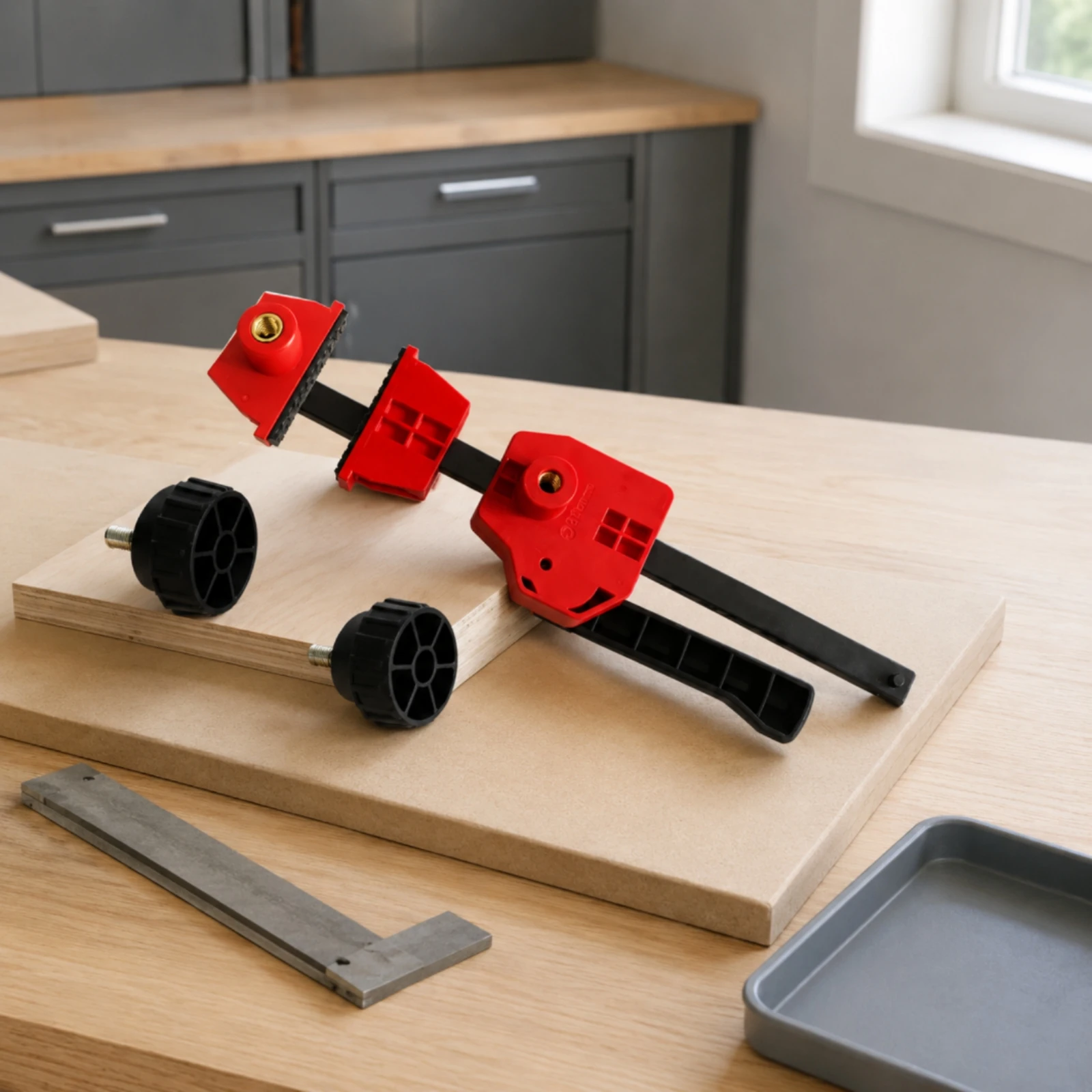 2 Pieces Woodworking Tabletop - Woodworking Clamp ulasan dan harga