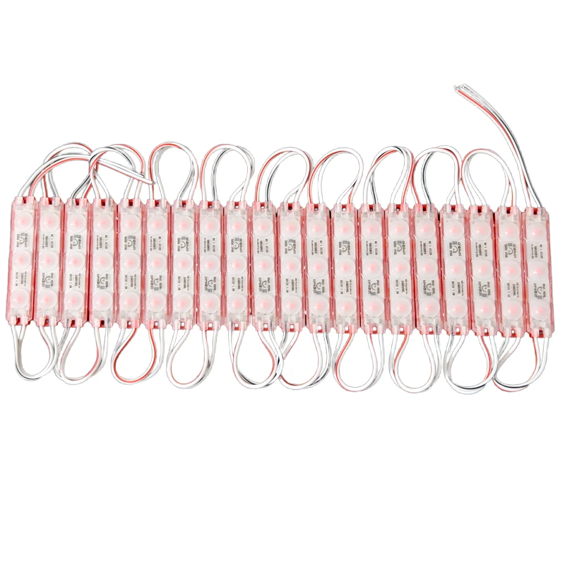 100PCS 2835 Injection Super Bright Led Module 12V With Lens Waterproof 1.5W white LED Sign Shop Banner Channel Letters