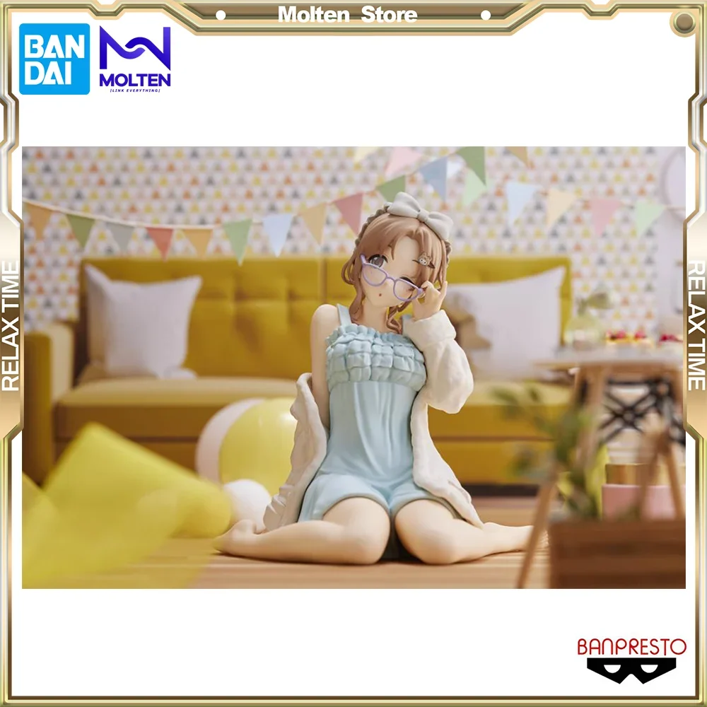 

BANDAI BANPRESTO Original The Idolmaster Shiny Colors Relax Time Hinana Ichikawa Anime Action PVC Figure Complete Model