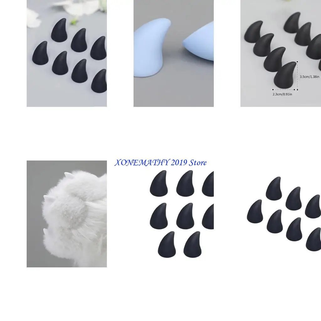 

F42F 8pcs замысловатые смолы.