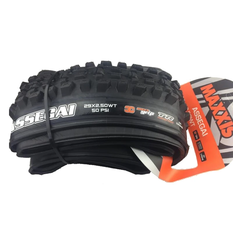MAXXIS Reifen ASSEGAI TUBELESS READY EXO Anti-Pannen-Fahrradreifen 27,5/29 x 2,5 für Trail Downhill-Bedingungen Originalteile – Detail 6