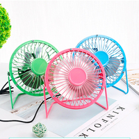 USB Mini Electric Fan Desktop Convenient Aluminum Leaf Fan Portable Summer Cooling Fan Handheld Air Cooling Tools