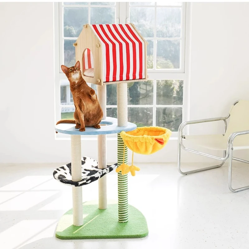 

Cat climbing frame large frame does not occupy an area