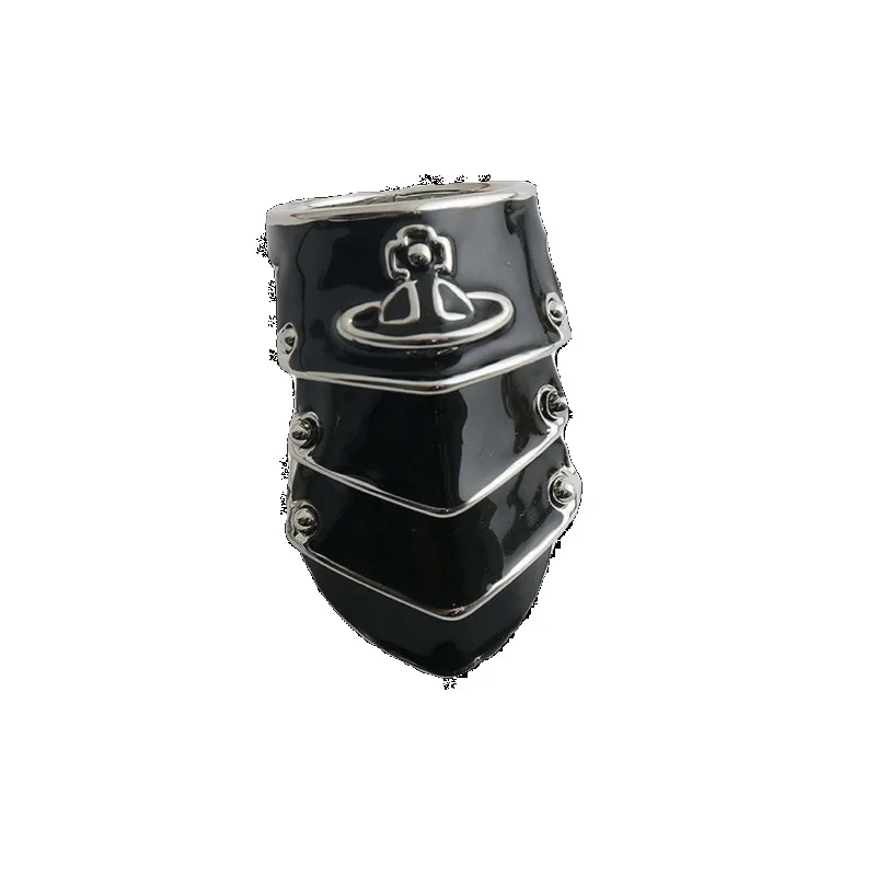 

SS капельная глазурь постепенная смена окрашенная броня Сатурн многослойное кольцо панк кольцо на суставы женское