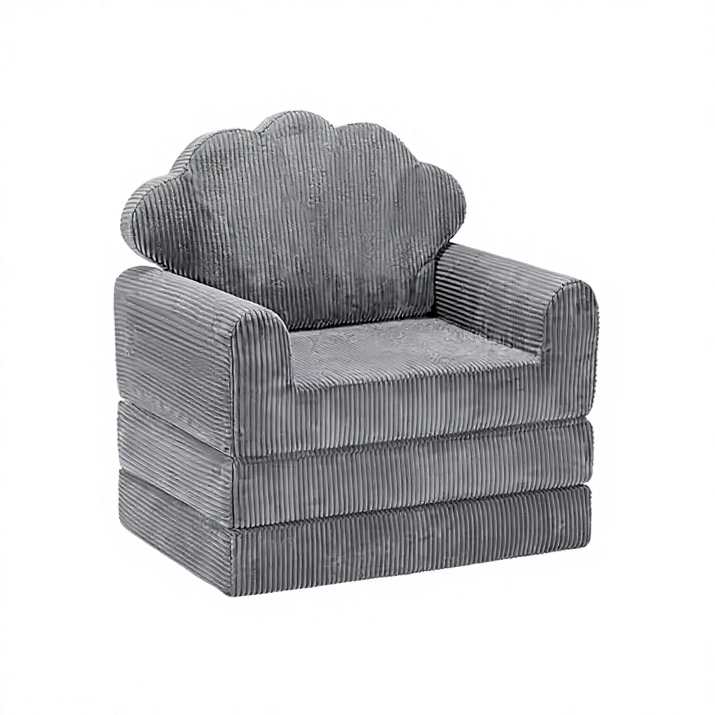Library Area Folding Elastic Mini Children Seating Capacity *Modern Simplicity Flannel Vacuum Compression Sofa Kindergarten