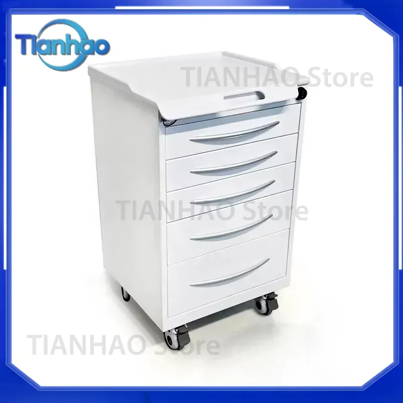 Modern Mobile 5 Drawer Clinic Cabinets Lockers for Cabinets Furniture