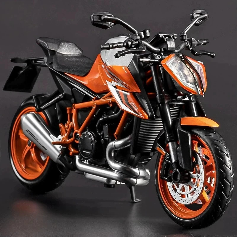 1:12 1290 Super Duke R Naked Sports Bike Alloy Diecast Collectible Motorcycle Model Home Decoration Computer Desktop