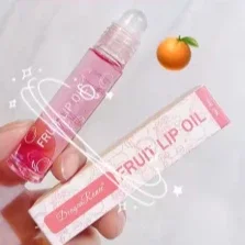 ** ملمع شفاه مرطب كرة دوارة زيت شفاه مرطب مع مستخلص فاكهة الأفوكادو عديم اللون شفاف مغذي للعناية بالشفاه