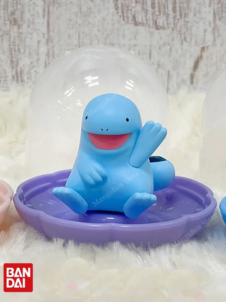 Caja de Joyería de la Serie Pokémon Gem de Bandai, Pikachu, Quagsire, Alcremie, Froslass 08, Cápsula Gachapon, Figura Coleccionable para Fanáticos