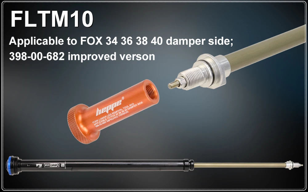 Heppe Fahrradgabel-Federdämpfer-Entfernungswerkzeug, Gabel-Unterbein-Entferner für FOX 32 34 36 38 40 SC TC Vorderradgabel-Reparatur und Wartung – Detail 11