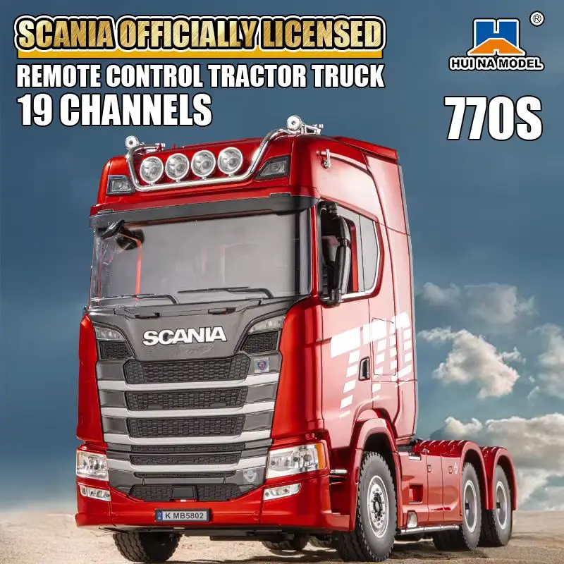 2025 New Product Huina 1501 Stanya Engineering Vehicle 19 Channel 2.4g Control Like Real Car Remote Control Model Gift