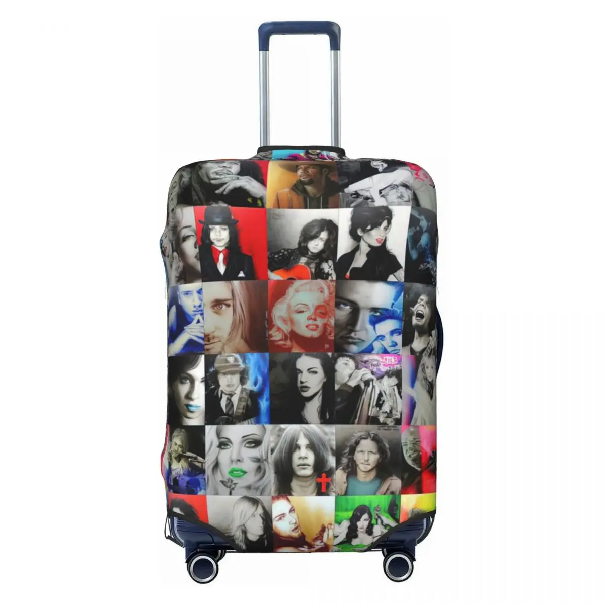 

CCArt Mosaic - Series Print Luggage Protective Dust Covers Elastic Waterproof 18-32inch Suitcase Cover Travel Accessories