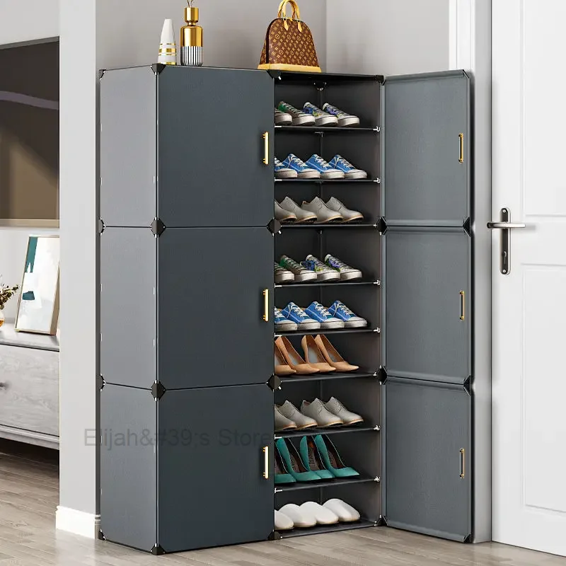 

Modern Foldable Cabinets Of Home Living Corridor Multilayer Dust Proof Shoe Storage Rack For Your Room Simplicity Hallway Shelf