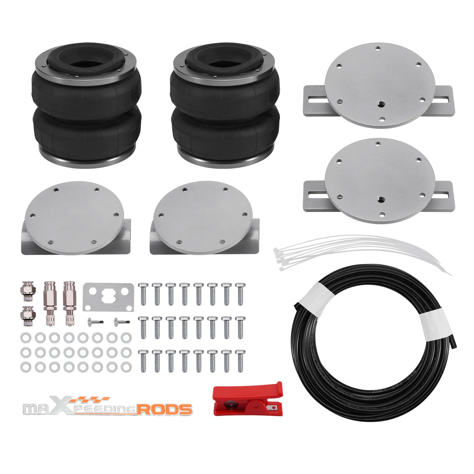 الخلفية الهواء تعليق ورقة الربيع حقيبة تحميل مساعدة مجموعة المساعدة لتويوتا لاندكروزر V8 70 76 78 79 VDJ79 2009 + #3