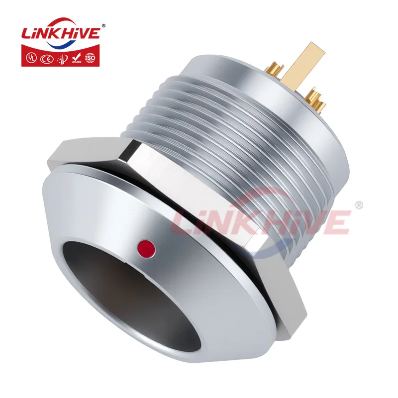 متوافق مع LEMO ENG 0K 1K 2K 3K 4K سلسلة 2 3 4 5 6 8 9 10 12 14 16 18 20 24 26 30 32 40 48Pin موصل الإغلاق الدفع والسحب #2