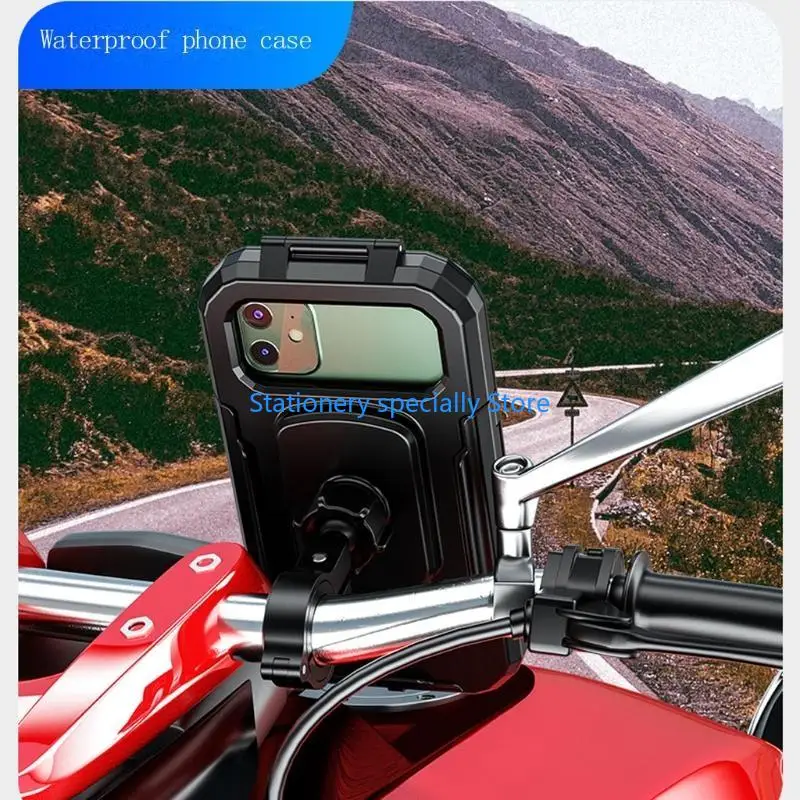 

P0RB велосипедный телефон для регулируемого держателя с сенсорным экраном для мотоцикла