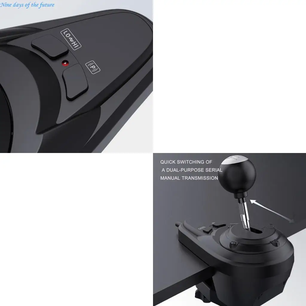 

6 + 1 рычаг переключения передач, функция реверса, переключатели ручного тормоза, совместимый с рулевым колесом, стабильный для