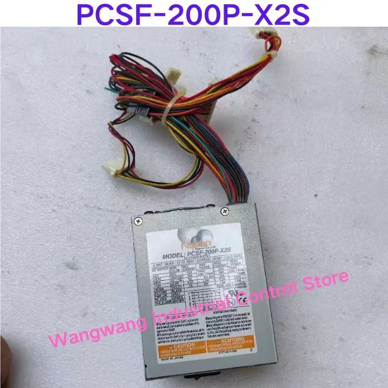 Second-hand test OK  Industrial control equipment computer power supply PCSF-200P-X2S