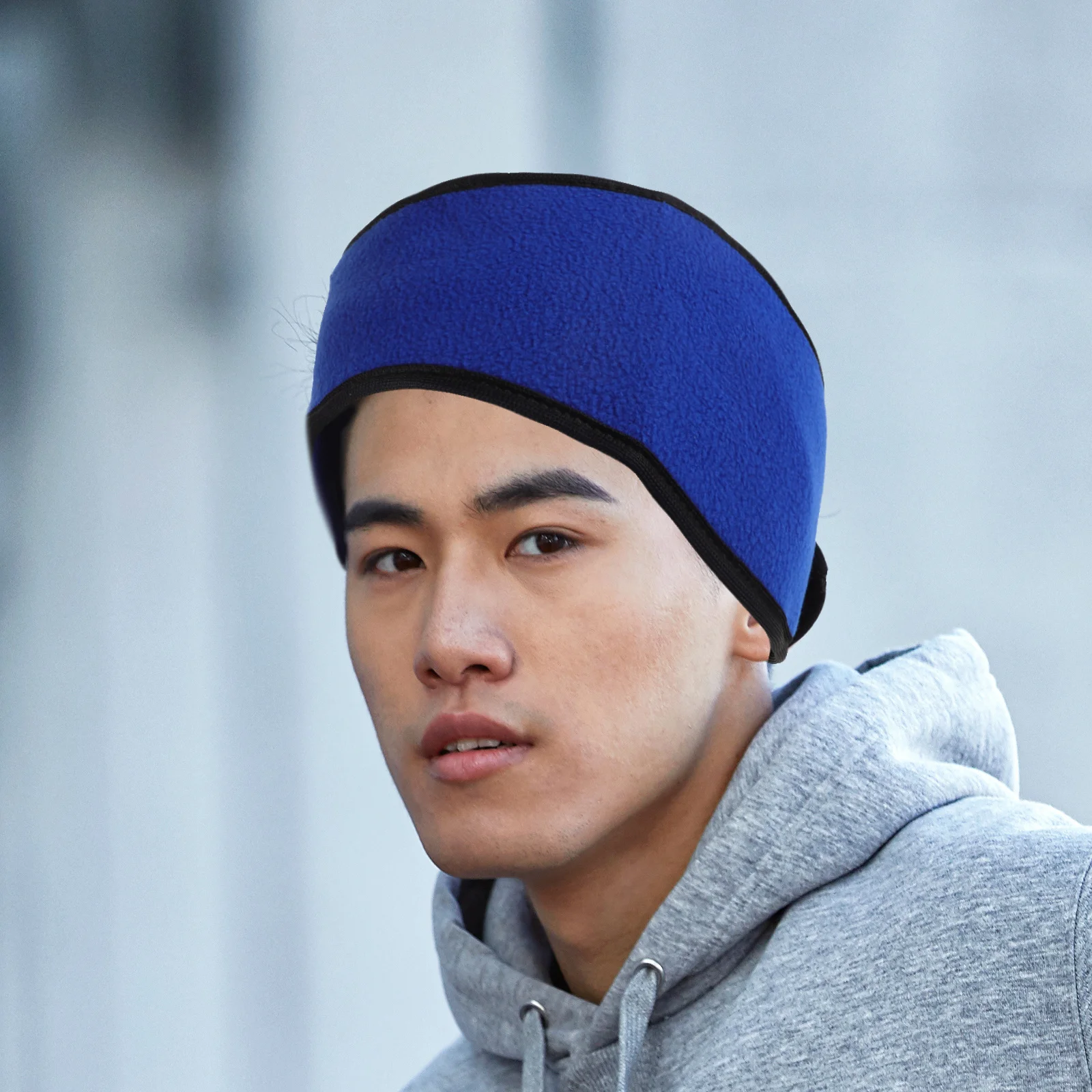 2pcs Polar Fleece Ear Headbands Adjustable Warm Ear Covers For Cold Weather Winter Sports Running Skiing Cycling Outdoor Thermal