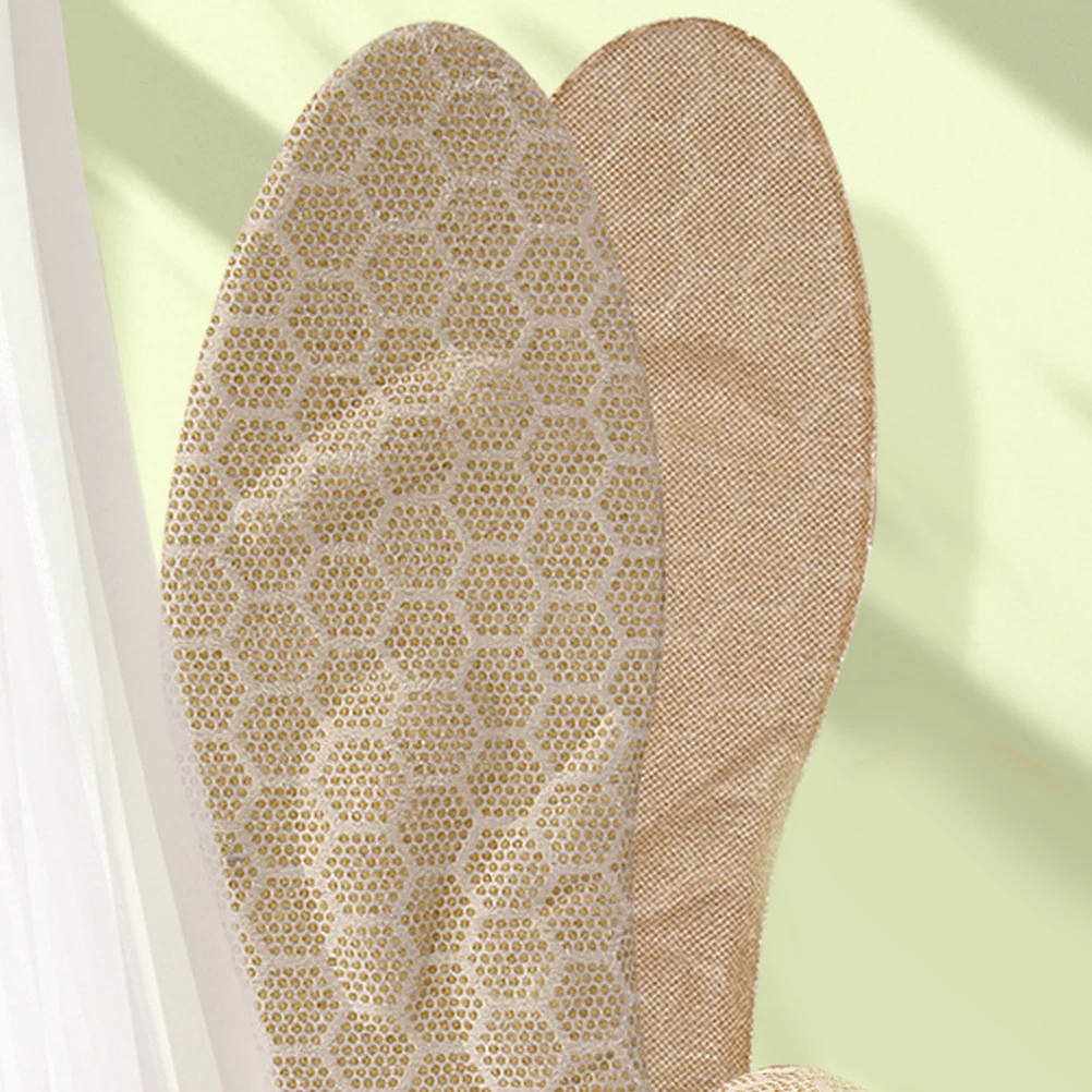 

1Pair Shoe Insoles Non Slip Breathable Cushioning Arch Support Shock Absorbing Massaging Sports Foot Pads Shoe Sole Repair