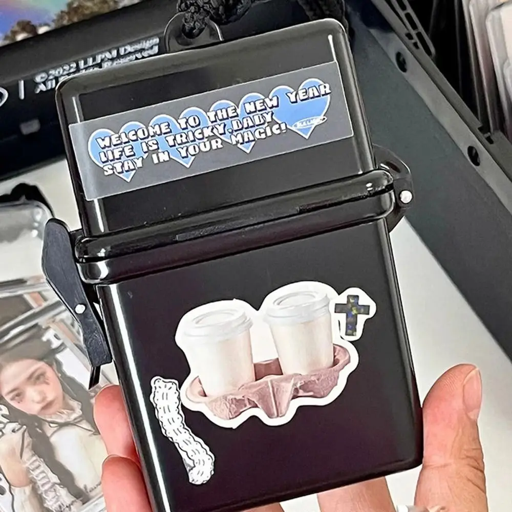 Transparent Photocards Storage Box Photo Organizer Multipurpose Idol Photo Holder Plastic Collect Box Album Case Container