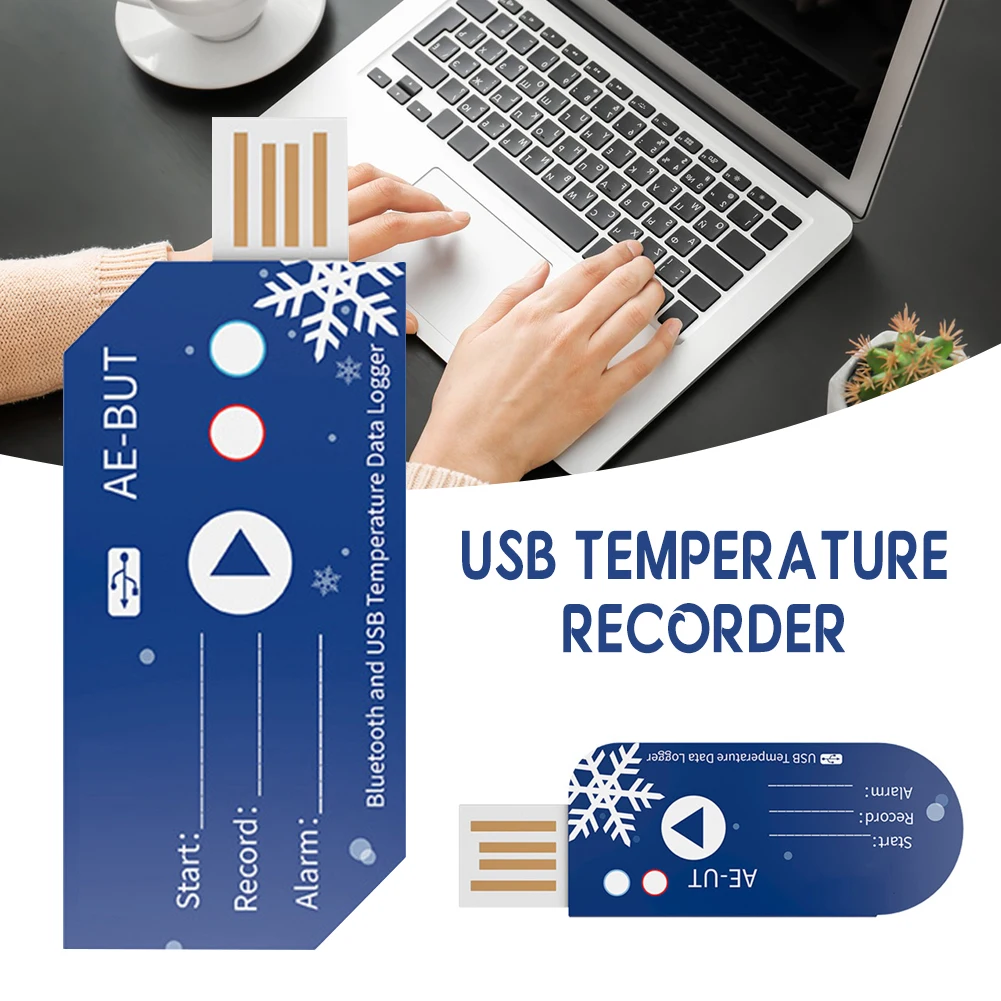 1/10/50pcs Single Use Temperature Recorder PDF Report Downloadable Logger For Freshs Food Shipping