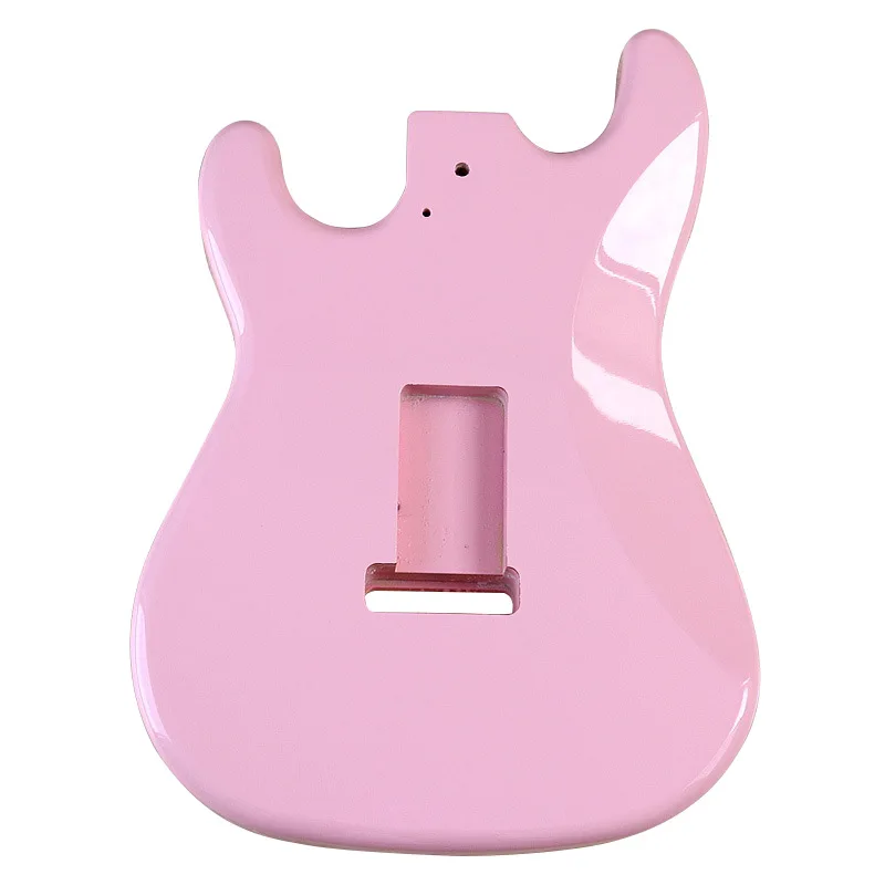 Pink bright guitar bucket DIY electric guitar body, modified musical instrument accessories, width 5.6 cm