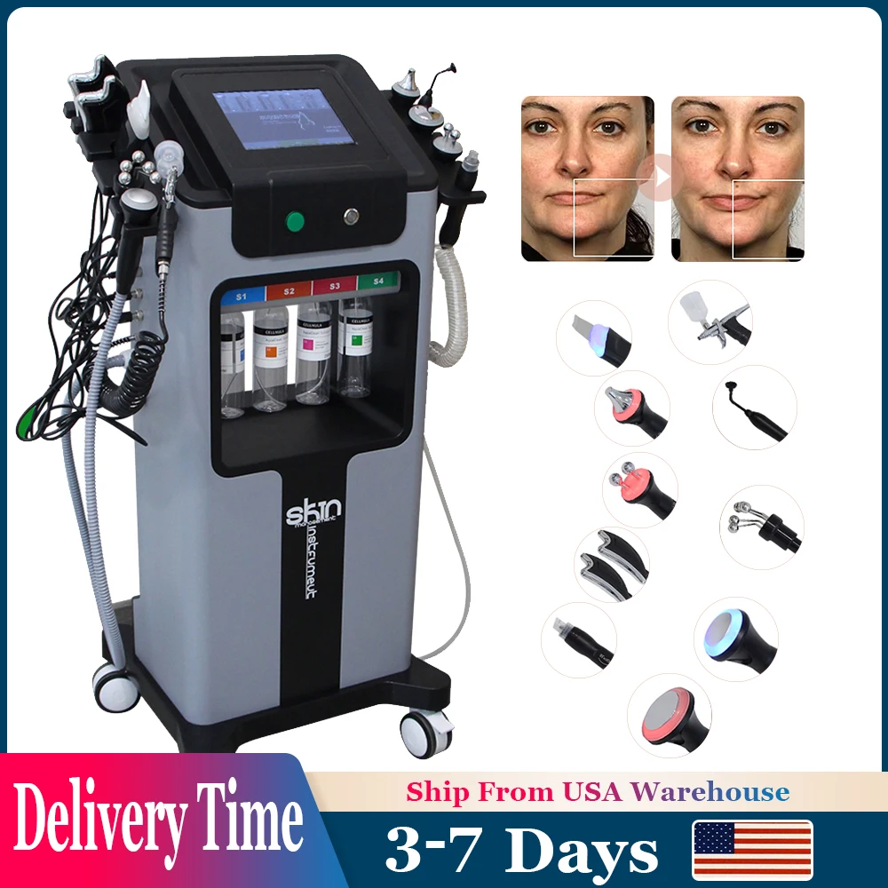 

AOKO Hot selling 10 in 1 hydra h202 beauty machine Water Aqua Peeling Hydra Machine