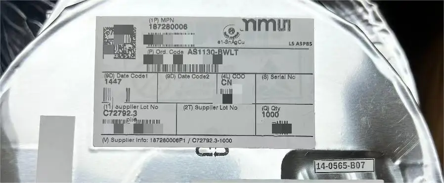 AS1130 SRAM memory and data storage products AS1130-BWLT