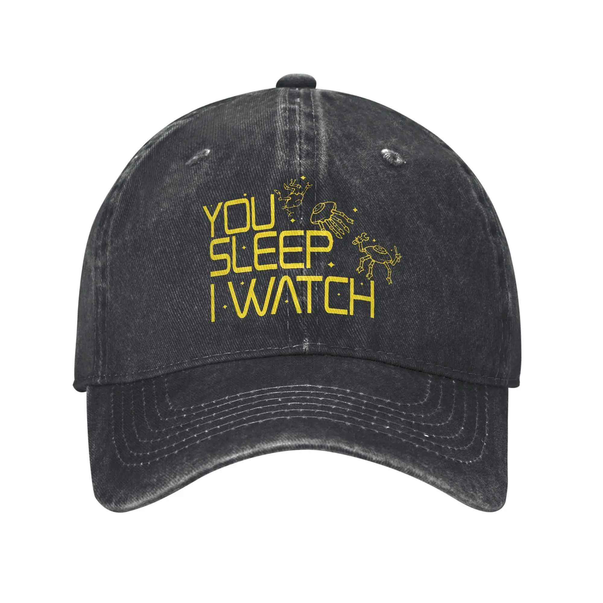 Project Hail Mary YOU SLEEP I WATCH  Casual Baseball Cap For Men Adult Summer  Hats Fitted Retro Breathable Baseball Caps