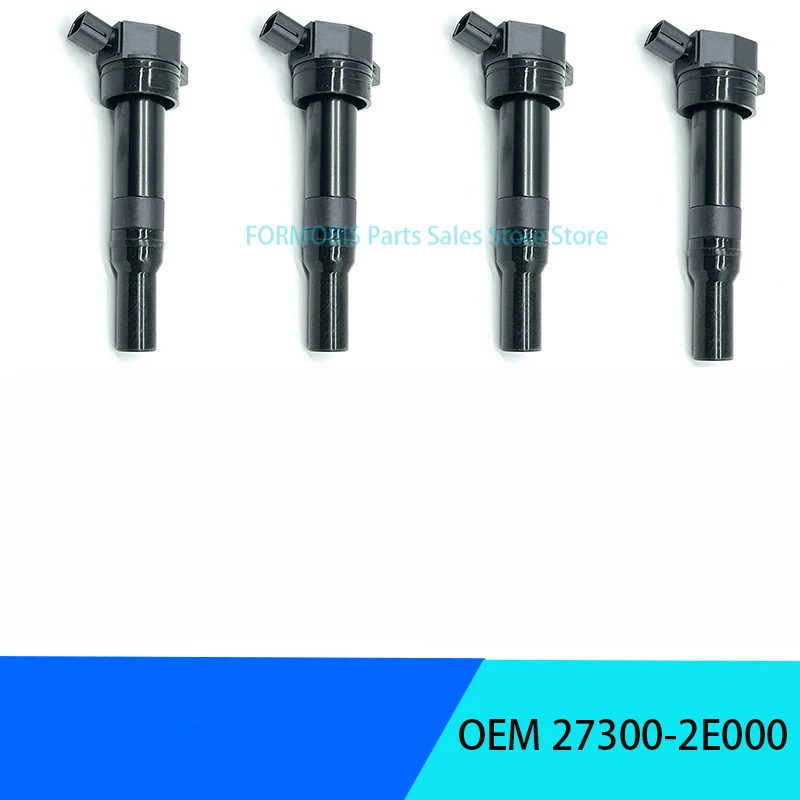 4PCS 273002E000 for Genuine 27300-2E000 For Elantra GT Elantra Coupe Forte Koup 5 Ignition Coil Soul Tucson 2.0L OEM 27300 2E000