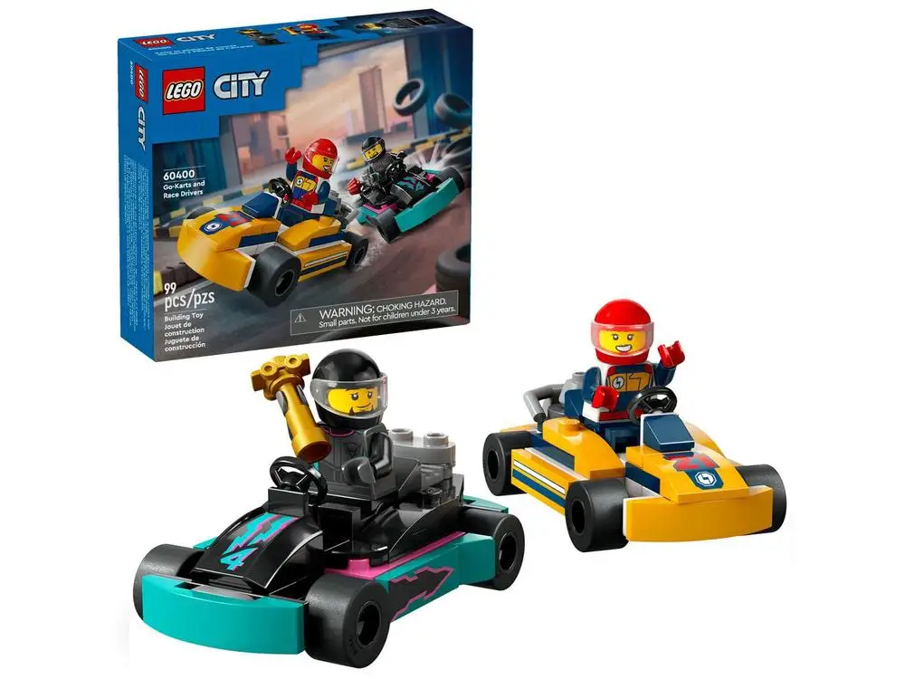 LEGO City Karts and 60400 Racing Drivers